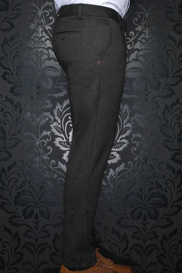 Au Noir Beretta Bale Stretch Dress Pant – Black - Image 1